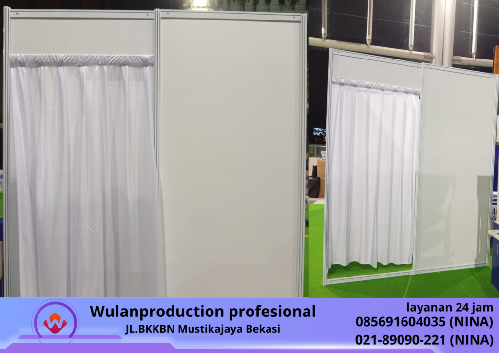 Sewa PARTISI PUTIH PINTU Tirai Putih Sentul Bogor (No.HP 085691604035 Nina) 