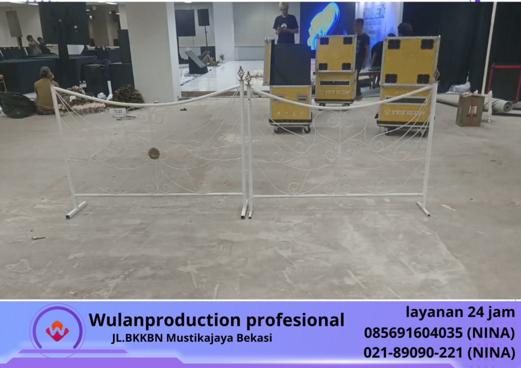 Sewa PEMBATAS VIP Putih Jakarta Pusat (No.HP 085691604035 / 021-89090-221 Nina)