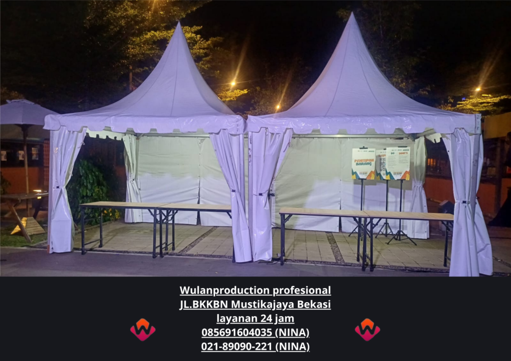 Sewa TENDA KERUCUT PUTIH Bogor (No.HP 085691604035 / 021-89090-221) 