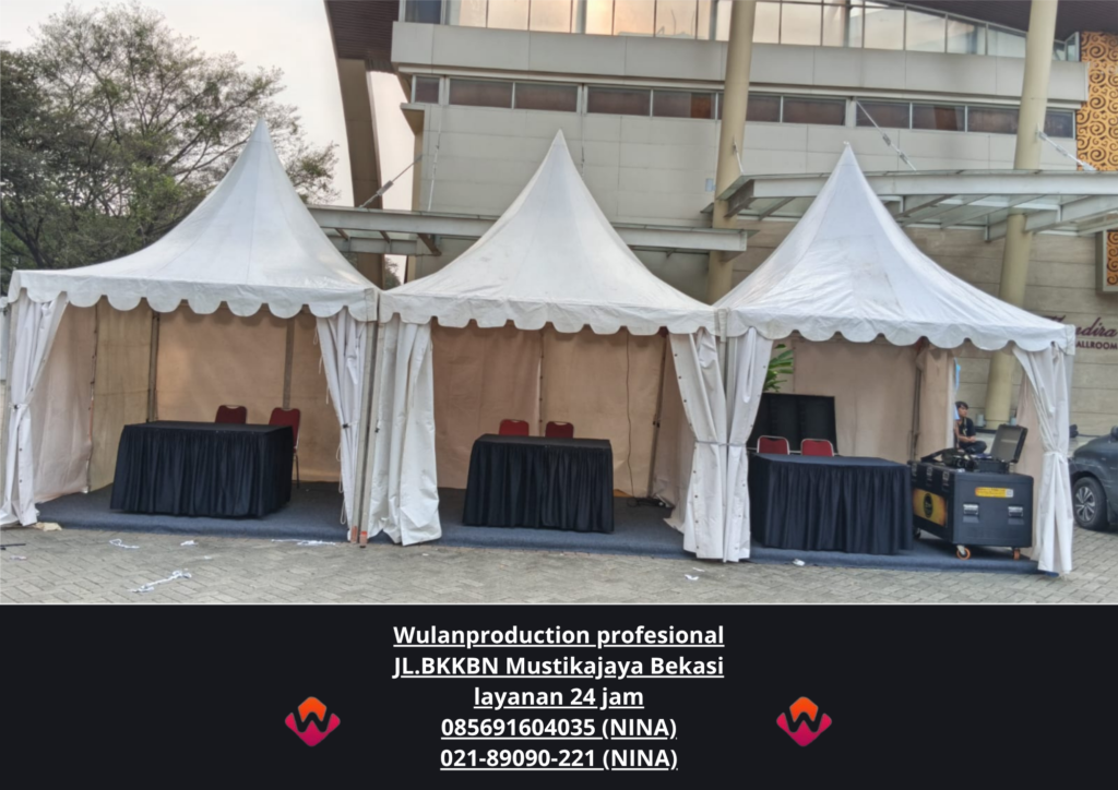 Sewa TENDA KERUCUT PUTIH Bogor (No.HP 085691604035 / 021-89090-221) 