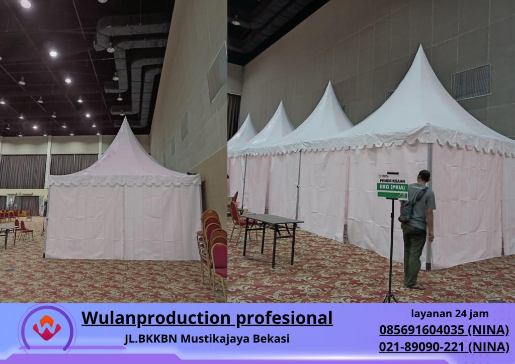 Sewa TENDA SARNAFIL Indoor Event Ancol (No.HP 085691604035 Nina)