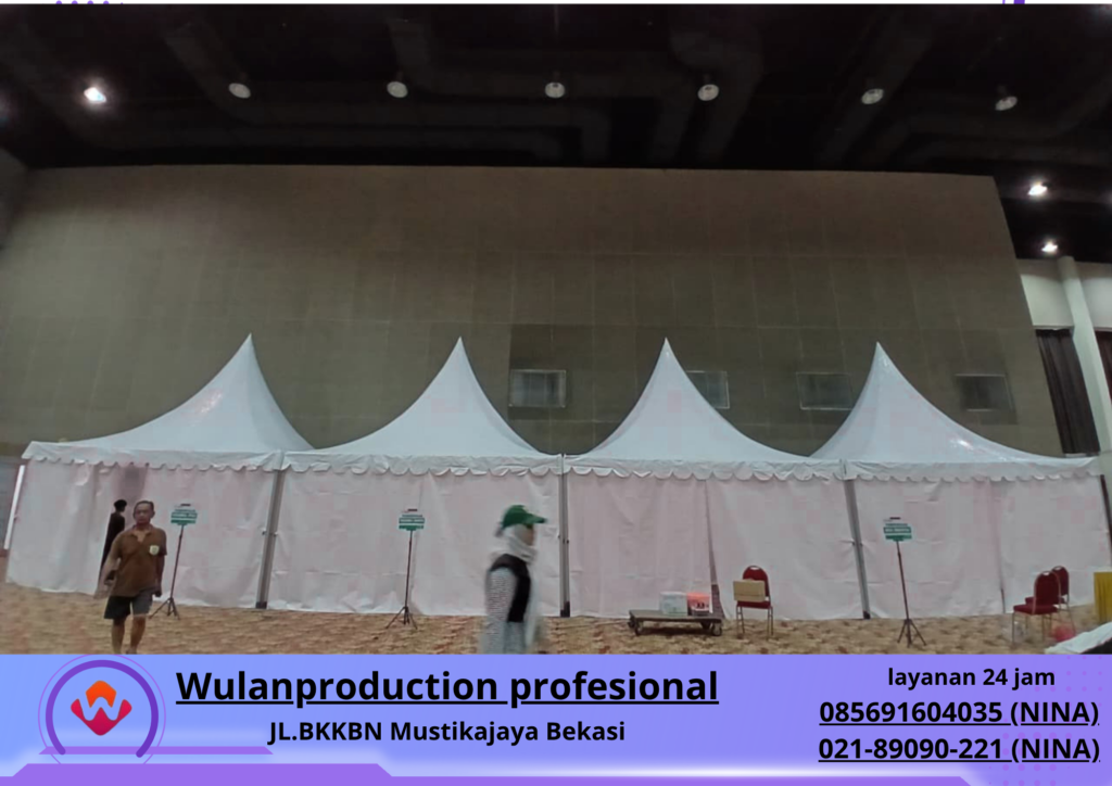 Sewa TENDA SARNAFIL Indoor Event Ancol (No.HP 085691604035 Nina)