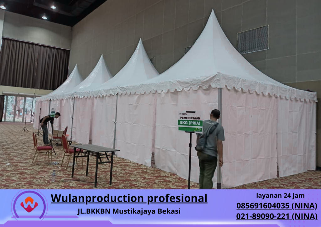 Sewa TENDA SARNAFIL Indoor Event Ancol (No.HP 085691604035 Nina)
