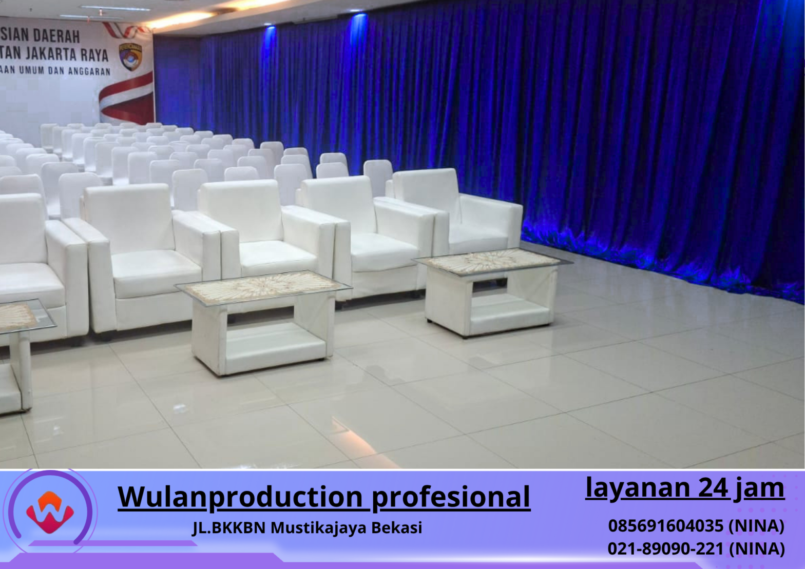 Sewa TIRAI FILAMIN BIRU Jakarta (No.HP 085691604035 / 021-89090-221 Nina)